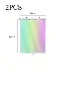 Retractable Heat-Insulating Sunshade - Easy-Install No-Drill Suction Cup For Kitchen, Balcony & Living Room Glass Windows Curtains Curtains For Living Room Room Decor Home Decor Living Room Curtain Kitchen Decor Living Room Decor Room Decor Curtains Bedroom - Silver - View 13