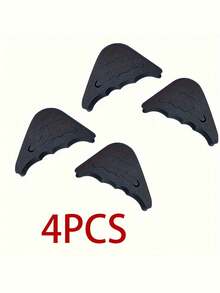 2/4件/套 柔软海绵鞋头垫，可调节，适用于高跟鞋和护士鞋，柔软鞋码调节器，海绵鞋头填充物，鞋子防滑配件隔热，闺蜜节、小狗、嘉年华、派对装饰 - 彩色 - 查看 10