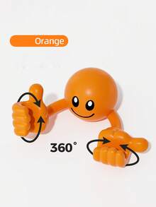 1 buc/2 buc nou 360 grade design original desen animat creativ față zâmbitoare degetul mare, suport de telefon mobil pentru birou, suport portabil de tip deget, cadouri unice pentru birou și uz casnic, cadouri de Crăciun pentru vizionarea de filme, potrivit pentru bărbați și adulți