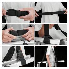 Kick Scooter Straps, Adjustable Carrying Strap With Non-Slip Shoulder Pad, Compatible With Segway Es1/Es2/Es2 Pro/Es4/F30/F40/E8/E10/C10/E22/E25/Max Mijia M365