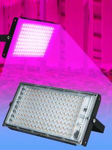 LED Grow Light Full Spectrum Indoor Green Plant 220V Greenhouse Tent Hydroponics System Growth Box Planting Fill Lamp Sunlight UV/IR Waterproof Floodlight Vegetable Flower Fruit Potted Succulent Bonsai Cactus Seeds Red Blue Cultivation 180°Adjustable Angle Seedlings Lighting With EU Plug 24/50/96/144leds