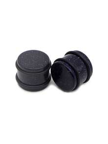 2PCS Natural Stone Ear Plugs Gauges Men Earrings Ear Flesh Tunnel Expander Ear Stretcher Body Piercing Jewelry 5mm-16mm - Ear Expander - View 6