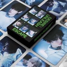 127张小卡套装 Desire Unleash 新专辑迷你 K-POP 高清双面光面卡片 粉丝应援收藏礼包，JUNGWON、HEESEUNG、JAY、JAKE、SUNGHOON、SUNOO、NI-KI，（55张LOMO卡+72张贴纸） - 彩色 - 查看 7