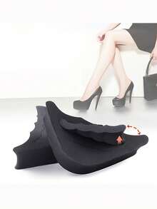 2/4件/套 柔软海绵鞋头垫，可调节，适用于高跟鞋和护士鞋，柔软鞋码调节器，海绵鞋头填充物，鞋子防滑配件隔热，闺蜜节、小狗、嘉年华、派对装饰 - 彩色 - 查看 7