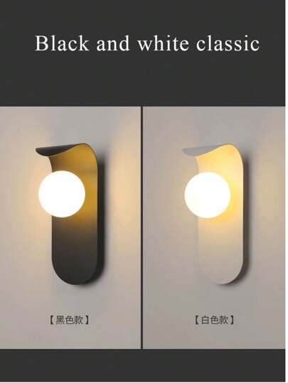 1pc Moderne Minimalist Wand Lamp, G9 Lamp Holder, Hard Wired Connection, Bedroom Bedside, Living Room TV Background Wall, Corridor Stairway Lighting view 3
