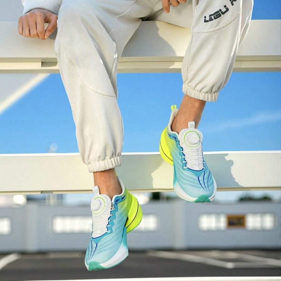 Breathable Running & Leisure Shoes With Cooling Effect – For Families & Light Activities - 綠色 - 查看 1