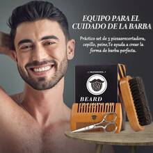 FELIN Beard & Mustache Styling Tools - Multicolor - View 2