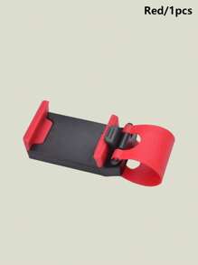 1pc Car Steering Wheel Phone Holder, Vehicle Mounted Phone Stand Compatible With IPhone, Android Phone, Gift For Birthday, Family, Friends Car Accessories Car Phone Holder