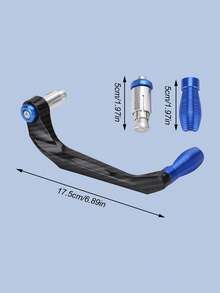 CNC Aluminum Motorcycle Handguards – Brake & Clutch Lever Protection, Carbon Fiber Texture Finish, Universal Fit For Off-Road Bikes, Scooters & Street Vehicles, Easy Installation, Durable Hand Protectors For Riders,Motorcycle Modification Protection Bar - Multicolor - View 6