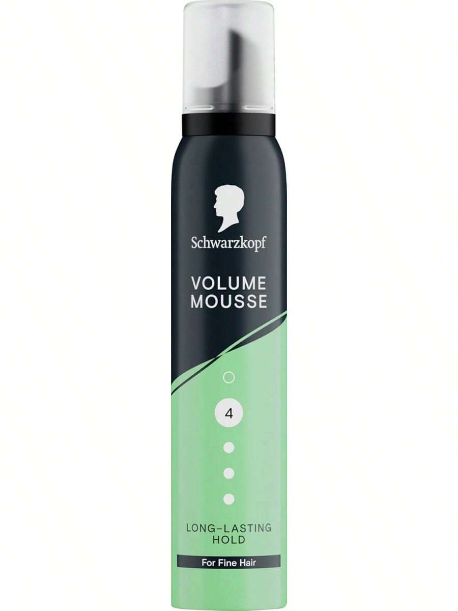 Mousse Volume 200ml, Hold Level 4, Hair Mousse For Fine Hair, Volumising Mousse That Prevents Blow-Dry Damage, Non-Sticky, Vegan Formula* - mousse xoăn - Xem 1