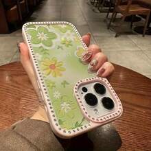 Funda para teléfono 1PC Teléfono Bling de Doble Cara, Parte Trasera Dura Suave a Prueba de Golpes, Multicapa, TPU + PC, Compatible con 16/15/14/13/12/11 Pro/Plus - transparente - Ver 8