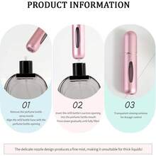 Perfume Travel Refillable, 5ml Travel Perfume Bottle Refillable, Perfume Sprayer, Essential Fragrance Sprayer For Men And Women, Fits Perfectly In Your Pocket: Beauty & Personal Care - 1 件 - 查看 6