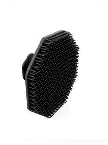 1 件便携式硅胶洁面刷，去角质刷，按摩，用于修饰男士面部毛发，柔软美容工具，用于深层清洁、洗面奶、胡须清洁