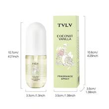 1 peça 50ml Aromatizadores de ambiente brasileiros, fragrância, purificador de ar externo, spray multicamadas para estado de felicidade aprimorado e frescor natural duradouro, charmoso e essencial, elegante aroma de baunilha, coco, floral, cítrico, amadeirado, aquático, oceano, encontros, festas, reuniões, viagens, férias, família, hotel, escritório, casa. Presente ideal para parentes e amigos, purificadores de ar, temporada de volta às aulas.