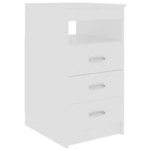 Larryhot Bureau Blanc 140x50x76 cm Bois d'ingénierie, solide et durable, facile à assembler, beau, idéal pour la décoration de la maison et les cadeaux