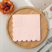 20pcs/Pack Disposable Solid Color Paper Napkins, Suitable For Daily Use - Multicolor - View 8