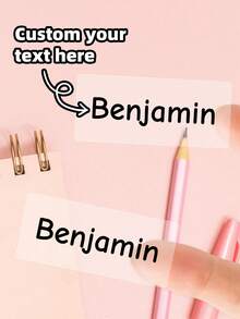 1~216 piezas Etiqueta personalizada con nombre, dibujos animados frescos y simples, lindos, impermeables, suministros escolares modernos, etiqueta, regreso a la escuela, suministros escolares, etiqueta de papel, etiqueta de categoría, etiqueta de número de categoría, multifuncional, amigos, hijo, hija, estudiantes escolares para el hogar, la escuela, multifuncional, para el Día de San Valentín, para el Día de la Madre, para el Día del Padre, para la graduación - Multicolor - Ver 26