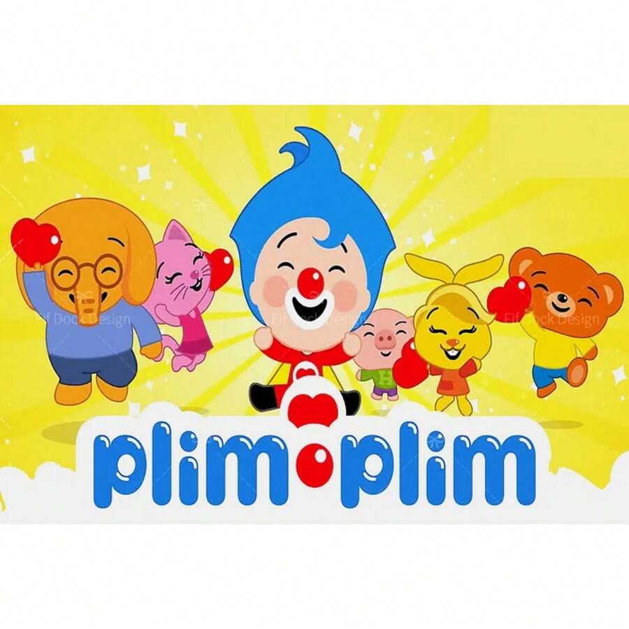 Plim Backdrop Kids Birthday Party Photography Cartoon Photo Background Rainbow Banner  (Multiple Styles) Decoration Baby Shower Supplie