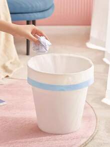 1 卷（约 65 件-75 件）随机可爱兔子抽绳垃圾袋，加厚厨房印花垃圾袋，100 个 - 彩色 - 查看 4