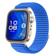 Compatible With Huawei Watch Fit4/4pro/Fit3 Original Mountain Pattern Woven Adjustable Strap Nylon Woven Stretch Woven Wristband Breathable For Men And Women