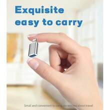 1 个 Lightning 转 USB 快速充电和数据传输适配器，兼容 14/13/12/11/Pro/Pro Max/Mini/Xs Max/XR/X、iPad 和其他 Lightning 端口设备 - 彩色 - 查看 3