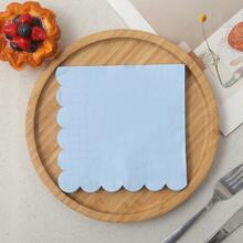 20pcs/Pack Disposable Solid Color Paper Napkins, Suitable For Daily Use - Multicolor - View 13