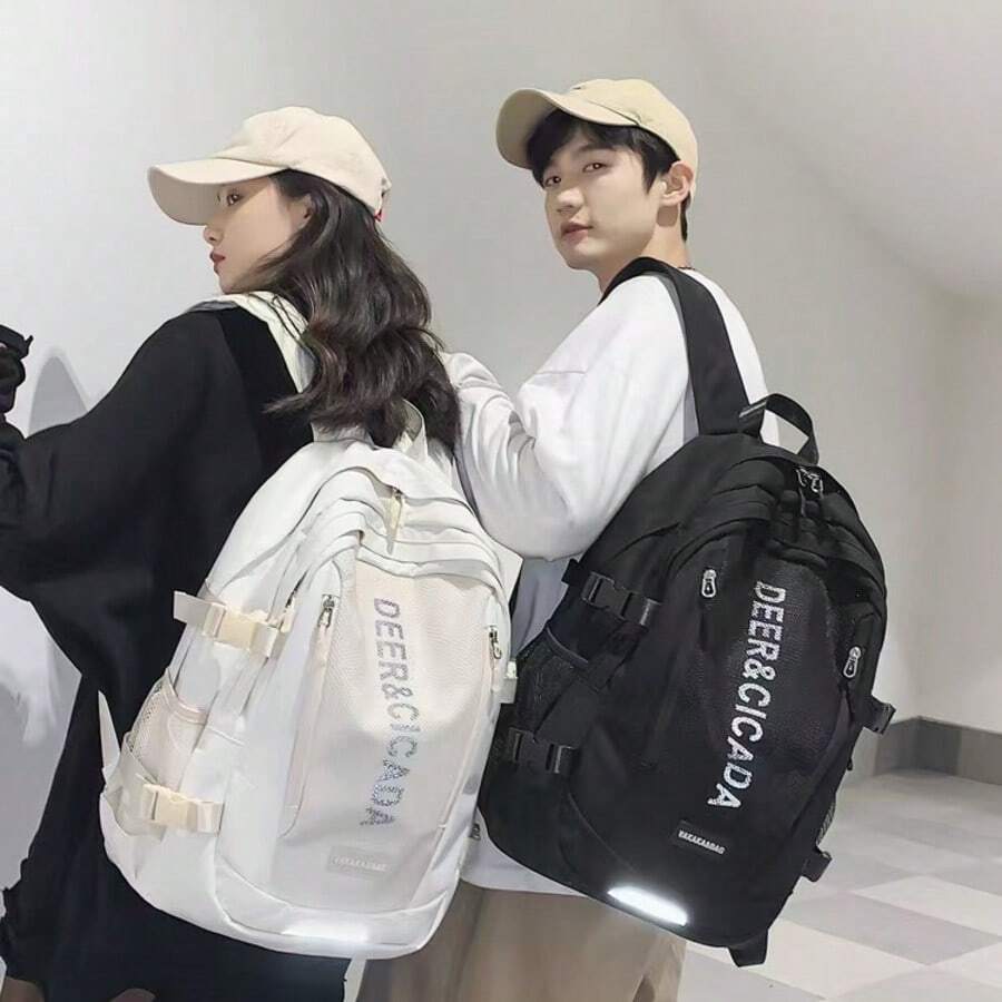 Large Capacity, Simple And Casual Backpack For Laptops, For Men And Women, For High School Students, College Students, Couples, Multi-Functional, Suitable For Many Occasions, Excellent Storage Capacity