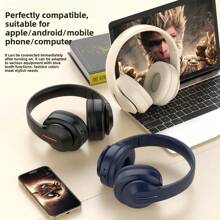 Auriculares Bluetooth ANC con cancelación activa de ruido, orejeras suaves, auriculares con cancelación de ruido