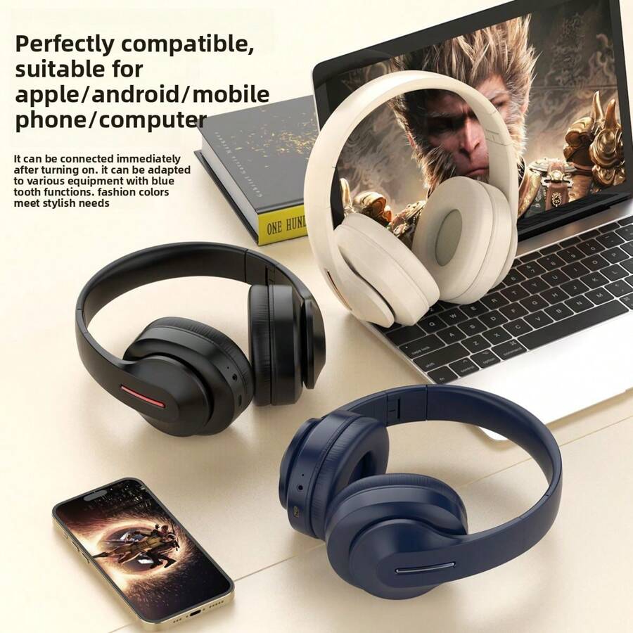 Auriculares Bluetooth ANC con cancelación activa de ruido, orejeras suaves, auriculares con cancelación de ruido
