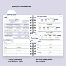 iscool Agenda Plus Hard Cover 2025 Cosmos Butterfly - Màu xanh lam - Xem 9