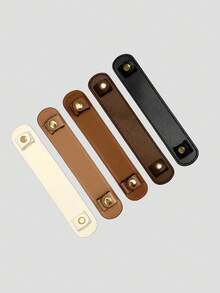 男女通用减压肩垫，手提包防滑肩垫，可调节肩带，采用仿真皮材质，仿纹理和颜色，加宽设计有效减轻肩部压力，长时间背负舒适，适合旅行、工作或日常使用。 - 彩色 - 查看 2