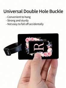 首字母 A-Z 行李牌、花卉和首字母图案、PVC 行李名牌、嘉年华邮轮行李牌、个性化行李牌、可爱行李牌、行李箱 ID 牌、地址卡登机牌、便携式标签行李箱挂牌、可书写的行李箱标签、可调节行李箱标签、旅行必需品、旅行必备品、邮轮必需品、学校配件、返校用品、学校用品包