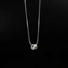 1pc Fashion Minimalist Versatile Personalized Punk Rock Silver Stainless Steel Snake Bone Chain Necklace, Short Necklace Accessory Decor, Suitable For Daily Wear