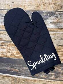 Personalized Custom Oven Mitts, Barbecue Gloves, Thick Oven Mitts, Kitchen Supplies For Baking, Grilling, Holiday Dinners, Party Banquets, Personalized Kitchen Gloves, The Perfect Housewarming Gift - Multicolor - View 2