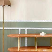 1pc 1m/39.37in 3D PVC Self-Adhesive Decorative Soft Line Baseboard Ceiling Decor Line Wall Decor 3D Wall Sticker Home Decor - Multicolor - View 6