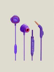 JBL JBL Q50 Wired Earphones With Microphone For Smartphone Voice Call, QUANTUM Gaming Earphones For Tablet, Laptop, Online Classes, Meetings, Quantum Storm, Mystical Purple, Dual Suspension Lock Technology, Spatial Surround Sound