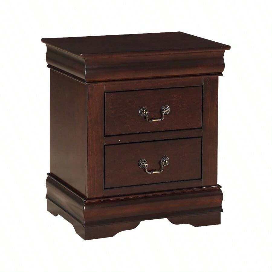 Louis Philip Cherry Night Stand - 肉凍 - 查看 1