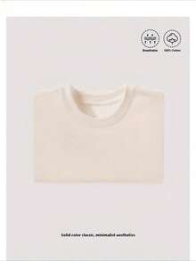 U-PICK Style - Eastern Culture Dragon Logo - Men's Pure Cotton Vintage Street-Style T-Shirt, Essential For Men, Can Be Used As A Gift - 杏色 - 查看 5