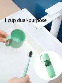 1 pezzo Custodia per spazzolino da denti portatile in oro rosa con lettere da A a Z, rosa, per mantenere il tuo spazzolino da denti pulito e in viaggio! Porta spazzolino da denti da viaggio, copertura portatile per bicchiere dello spazzolino da denti, adatta per viaggi, campeggio, viaggi di lavoro e scuola, porta spazzolino da denti multifunzione, articoli da viaggio per vacanze