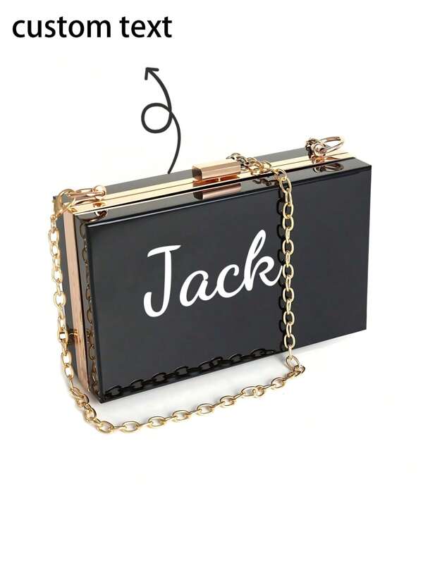 1 pezzo Pochette per trucco personalizzata in acrilico, pochette per trucco da damigella personalizzata, pochette per trucco stile seersucker per ragazze, regalo da damigella per la sposa, borsa per cosmetici, borsa per trucco da damigella, grande capacità, funzionale, pratica, multiuso, semplice, minimalista, kawaii, atmosfera festiva/vacanza, casual, stile basic fucsia, blu royal, verde