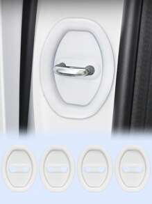 4件套硅胶门锁扣保护套，减震降噪缓冲垫，防锈防撞，通用型，适用于轿车、SUV、卡车，易撕贴安装 - 彩色 - 查看 14