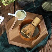 1PC Authentic Bamboo Matcha Tea Whisk For Perfect Froth Cups - Easy To Use And Clean - Handmade Traditional Japanese Matcha Whisk For Green Tea Lovers - Multicolor - View 9