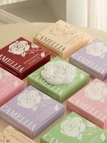 1/3/4 件山茶花香薰衣袋，悬挂式香薰架，适用于衣柜、卧室、家居，香气持久，颜色随机