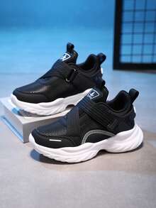 1 Pair Kids Summer Breathable Mesh Casual Running Shoes, Lightweight Comfortable For Daily Leisure & Jogging