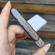 EDC 指尖滑块指尖玩具缓解成人压力金属推拉旋转注意力缺陷多动障碍休闲指尖玩具触觉硬币 - 灰色 - 查看 4