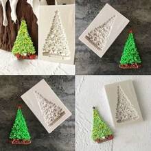 Christmas Molds DIY Epoxy Resin Cake Baking Decoration Christmas Tree Shape Silicone Mold Handmade Making Small Tools Accessories Christmas Christmas Decorations Christmas Pajamas Christmas Gifts Christmas Decor - Color random - View 4