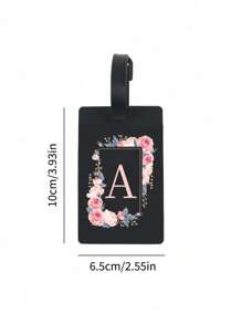 首字母 A-Z 行李牌、花卉和首字母图案、PVC 行李名牌、嘉年华邮轮行李牌、个性化行李牌、可爱行李牌、行李箱 ID 牌、地址卡登机牌、便携式标签行李箱挂牌、可书写的行李箱标签、可调节行李箱标签、旅行必需品、旅行必备品、邮轮必需品、学校配件、返校用品、学校用品包