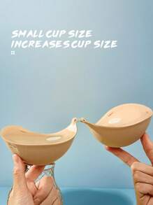 5cm Thick Invisible Bra/Breast Enlargement/Push Up,Shaping Small Breasts Strapless Bra Enhance Cleavage,Suitable For Strapless Dress Evening Gown,Wedding Dress Super Push Up Bra,