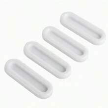 Self-Adhesive Glass Door Handle Auxiliary Grip Holder, Multi-Functional No-Drill Plastic Cabinet Handle Universal