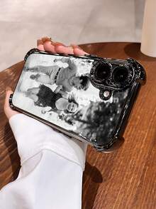 1个定制照片黑色手机壳，兼容 15 Pro Max/16 Pro Max/17/17 Pro Max、S25 Ultra/S25 Plus、Redmi等机型。可定制婚礼照片，是送给情侣、朋友、家人、毕业生的礼物。国际版，非国内版。 - 黑色 - 查看 3